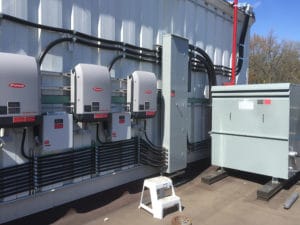 Roof top solar systems up to 500 kilowatts.