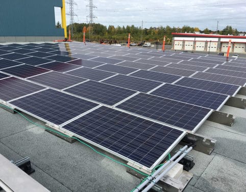 Roof top solar systems up to 500 kilowatts.