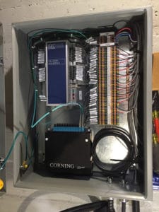 Industrial ethernet and fiber installation