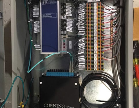 Industrial ethernet and fiber installation