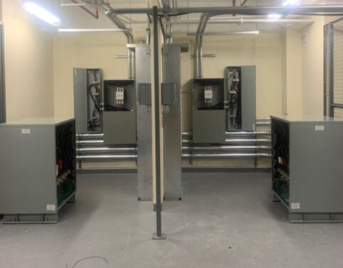 Parallel duct systems.
